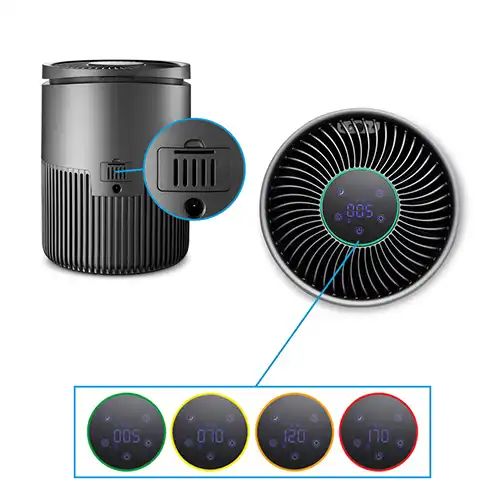 Luchtreinigers, huishoudelijke luchtreinigers, luchtreiniging, luchtreiniger voor thuis, elektronische luchtreinigers, luchtreiniger voor allergieën, HEPA-luchtreinigers, luchtreiniger met filter, luchtreiniger met afstandsbediening, draagbare luchtreinigers, luchtreiniger met automatische uitschakeling, luchtreiniger met LED-verlichting, luchtreiniger met geavanceerde technologie, luchtreiniger met ionisator, luchtreiniger met UV-C-licht, luchtreiniger met ozon