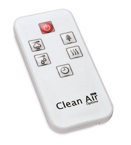 f/ür R/äume bis 65m/²//160m/³ Clean Air Optima Design Luftbefeuchter mit Ionisator CA-605