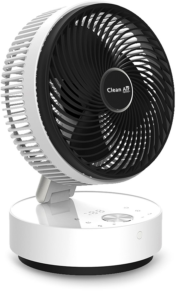 Aan de muur gemonteerde desktopventilator Type-C opladen